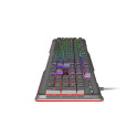 Gaming Keyboard - Genesis Rhod 400 RGB USB QWERTY Black