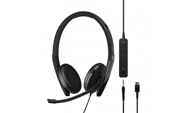 Headset - EPOS ADAPT 165 USB-C II Wired Binaural Noise-Canceling Black