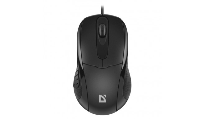 Computer Mouse - Defender Mb-580 Black Optical Mouse 1000dpi 3p