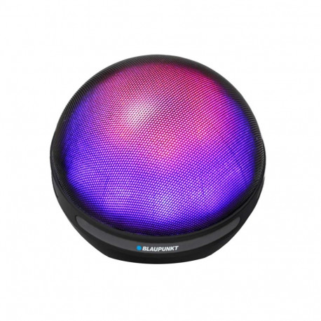 Portable Speaker - Blaupunkt BT08LED 5W Black Multi-LED