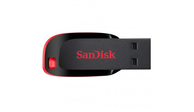 USB Flash Drive - SanDisk Cruzer Blade 32GB USB Type-A 2.0 Black, Red SanDisk Cruzer Blade 32GB USB