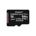 Microsdcard - Kingston 64GB Canvas Select Plus 100r A1 C10 Card Gray