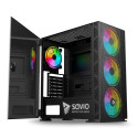 PC Case - Raptor X1 Argb Glass/mesh Black