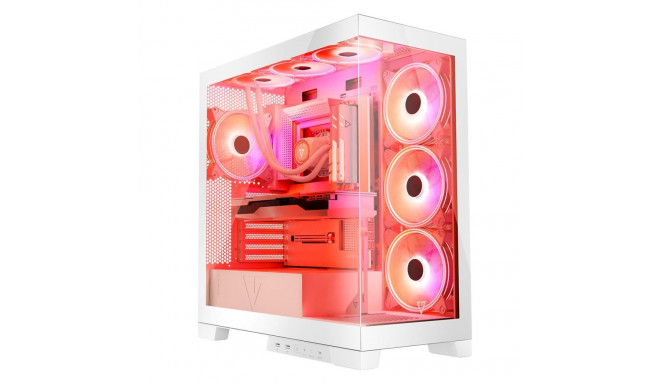 PC Case - MODECOM Volcano SPACE APEX ARGB Midi Tower White