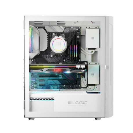 Computer Case - Logic Aramis Argb Minidi USB 3.0 Case White