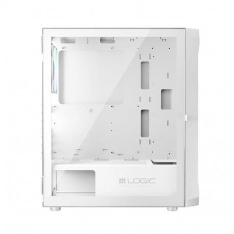 Computer Case - Logic Portos Argb Minidi USB 3.0 White