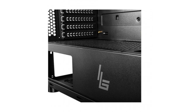 Computer Case - Logic Agir Mesh + Glass USB 3.0, Black