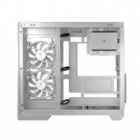 PC Case - MODECOM Volcano Panorama Midi 2x 3.5" Bays White