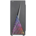 Computer Case - Aerocool Deltabkv1 Atx RGB Case 12cm Fan Black