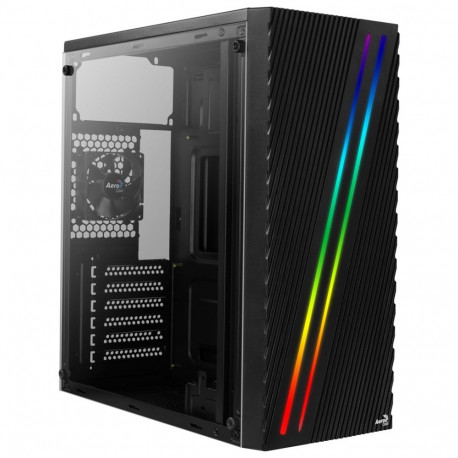 Computer Case - Aerocool Streak "Midi Tower" Black