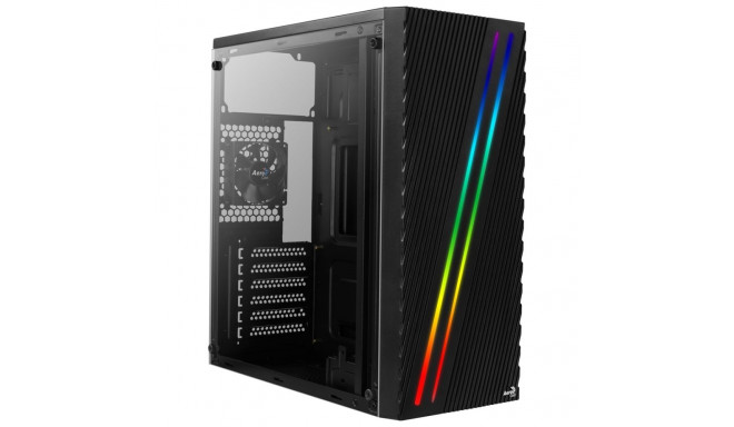 Computer Case - Aerocool Streak "Midi Tower" Black