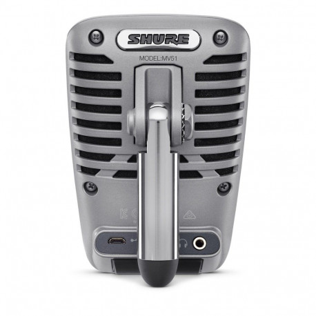 Digital Microphone - Shure Motiv Mv51 Grey Digital Camera Microphone