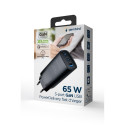 Universal Charger - Gembird 65w Fast, Black