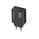 Mains Charger - Esperanza EZC107K 36W Quick Charge 3.0 Black