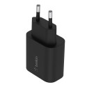 Smartphone Charger - Belkin WCA004vfBK 25W Fast Charging Indoor Black