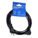 Power Cord - Savio Cl-144 3m Angled