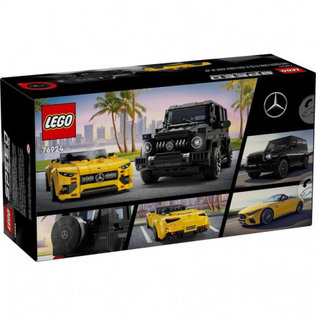 Construction Set - LEGO Speed Champions Mercedes-AMG G 63 and SL 63 808 pcs