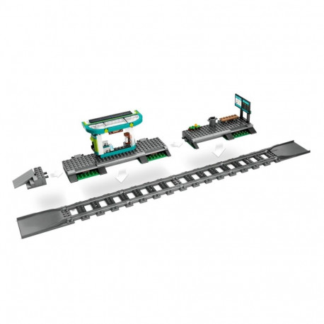 Construction Set - LEGO CITY 60423 Downtown Streetcar Station 811 pcs 6 minifigures