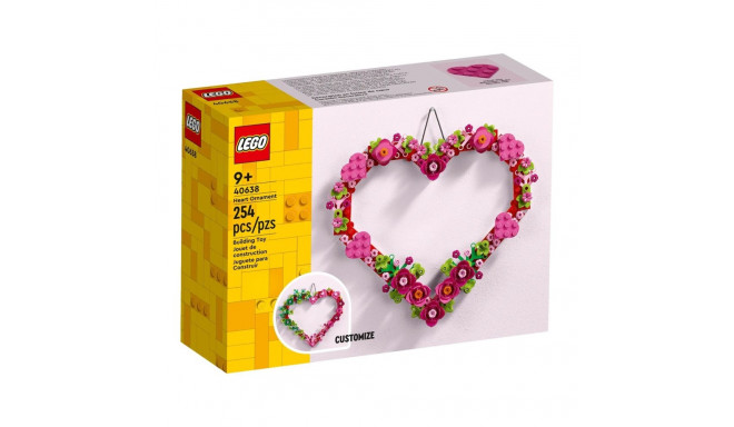 Constructor - LEGO 40638 Heart Ornament 254 Pieces Red