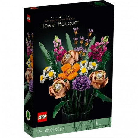 Toy Set - LEGO Creator Flower Bouquet 18+ (10280) 380x260x70 mm Black