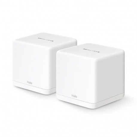 Wireless Router - Mercusys Halo H60X Dual-band Wi-Fi 6 1.5 Gbps 2-pack