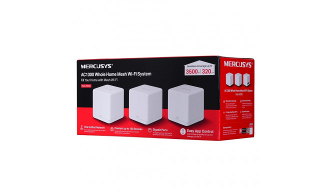 Mesh Router - Mercusys Ac1300 Whole Home Mesh Wi-Fi System Becomes: Ho