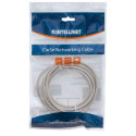 Network Cable - Intellinet Cat5e 3m RJ45 Gold Plated Grey