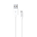 USB Cable - Savio CL-124 Micro USB 2.0 2m White