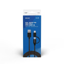 USB Cable - Savio Cl-128 USB A Black