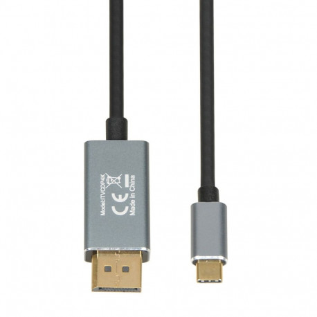Adapter - iBox ITVCDP4K 1.8m USB Type-C to DisplayPort 3840x2160 60Hz Black