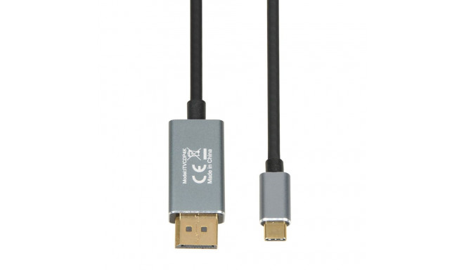 Adapter - iBox ITVCDP4K 1.8m USB Type-C to DisplayPort 3840x2160 60Hz Black