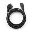 Power Cord - Gembird Pc-186, Black