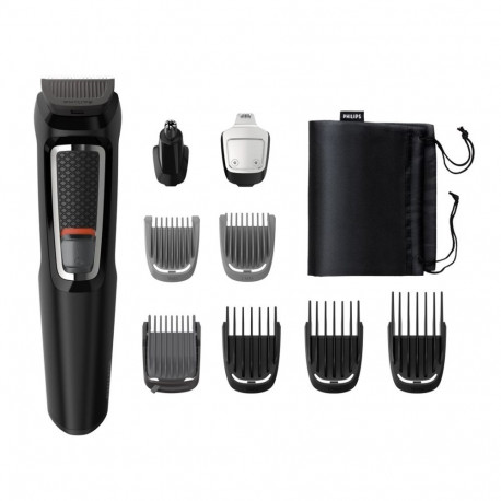 Grooming Kit - Philips Multigroom Series 3000 9-in-1 Black
