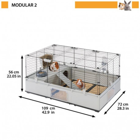 Pet Cage - Ferplast Modular 2 109x72x56cm