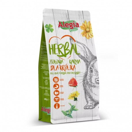 Pet Food - Alegia 600g Herbal Dry Rabbit Food