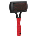 Pet Grooming Tool - Trixe One-sided Plastic Brush, Gray