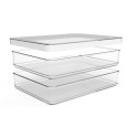 Food Storage Container - Rotho Rondo Loft 2 x 0.85L Transparent/White