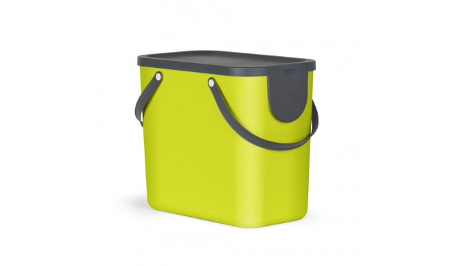 Waste Sorting Container - Rotho ALBULA 25L Lime Green