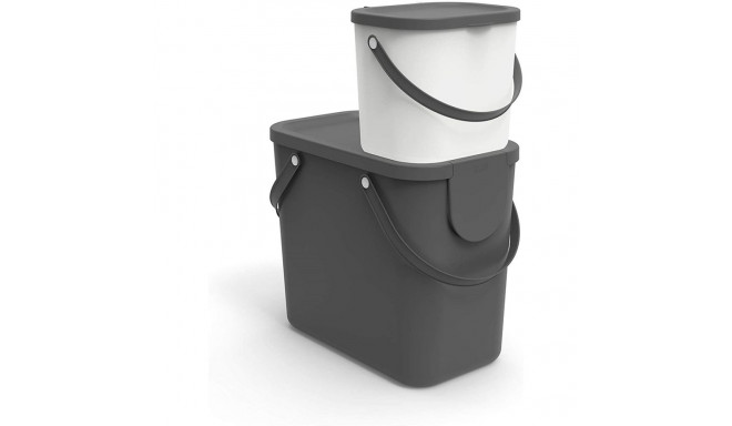 Waste Container - ALBULA 6L White Albula 6L Waste Segregation System - White