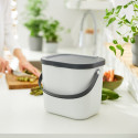 Waste Segregation System - ALBULA 6L Organic Bin White