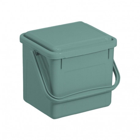 Compost Container - Rotho 4.5L BIO Mistletoe Green