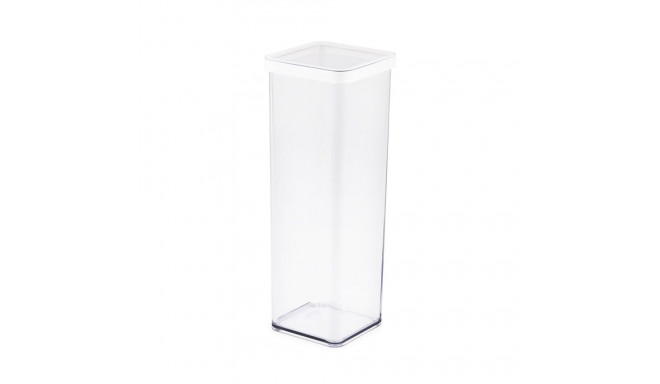 Pet Food Container - LOFT Square 2.0L Transparent/White