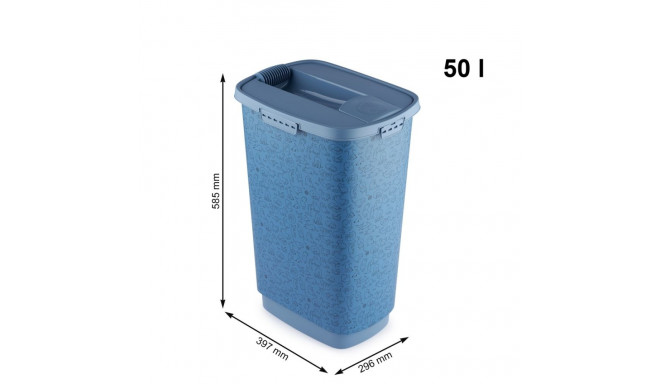 Pet Food Container - Rottho Cody 50l Blue