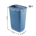 Food Container - Rotho Cody 25l Blue