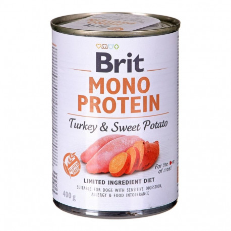Dry Dog Food - Brit Mono 400g Turkey & Sweet Potato
