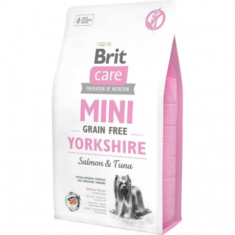 Dry Dog Food - Brit Care Mini Yorkshire Grain Free Salmon & Tuna, Yell