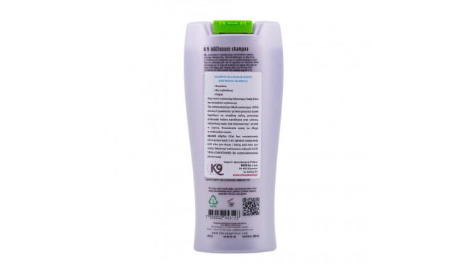 Pet Shampoo - K9 Aloe Whiteness 300ml for White Fur