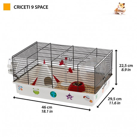 Hamster Cage - Ferplast Criceti 9 Space Cage