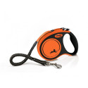 Dog Leash - FLEXI Xtreme M 5m Orange