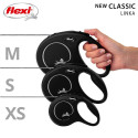 Dog Lead - TRIXIE Flexi Classic XS 3m Retractable Black